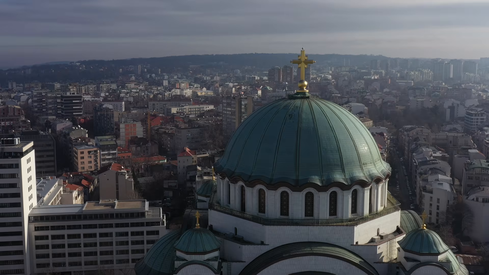 Boycie in Belgrade · Temple of Saint Sava